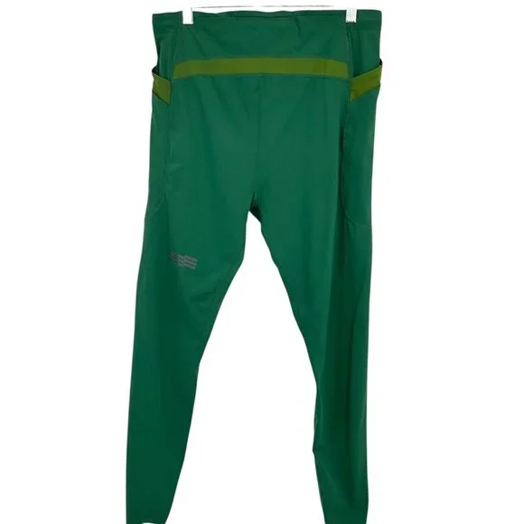 Janji Trail Tight Full Length Green Size XL Pockets Drawstring Men's *READ* - Picture 5 of 10